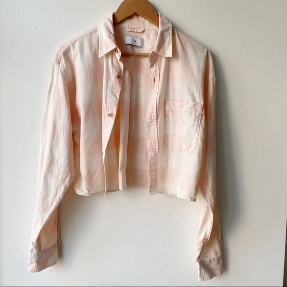 TNA Cropped Button-Up - Picture 2 of 8